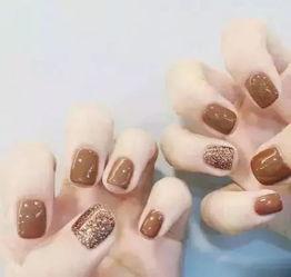 秋冬季美甲图片